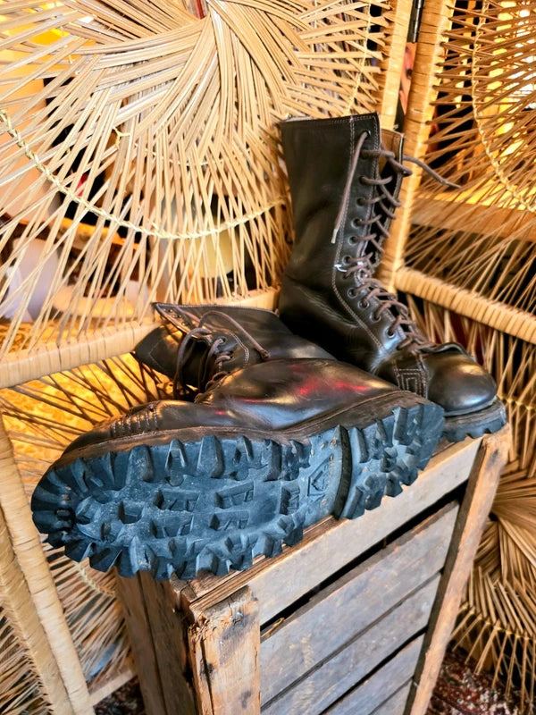 Vintage 90's Star Gommer Combat Boots