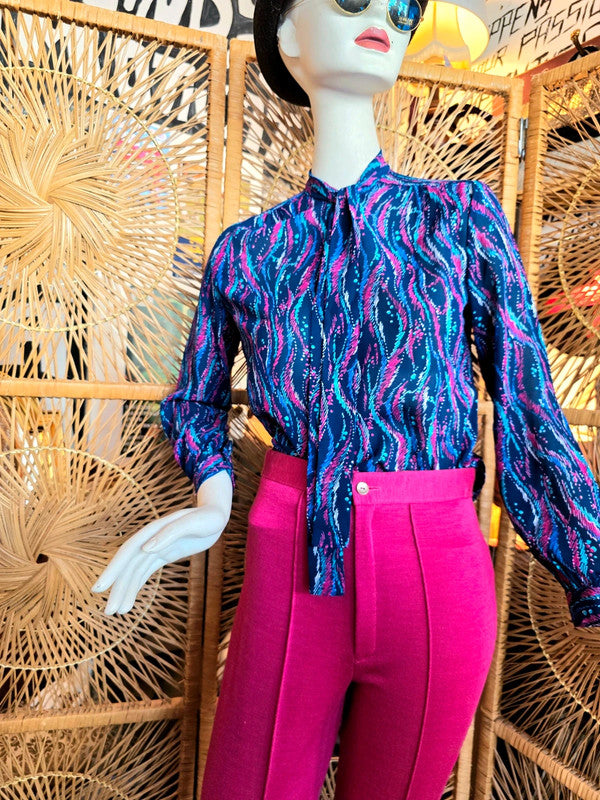 Vintage 80's Manekin Blouse