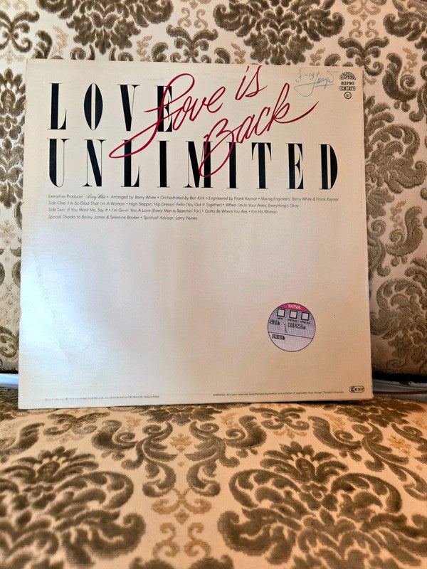 Love Unlimited – Love Is Back Vinyl Record
