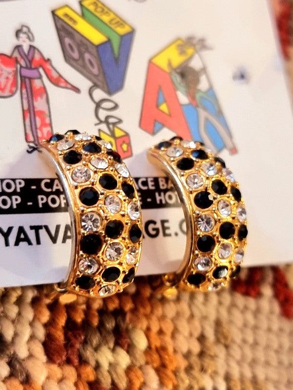 Vintage 80's Clip-On Earrings