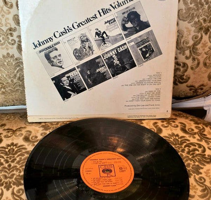 Johnny Cash – Greatest Hits Volume 1 Vinyl Record