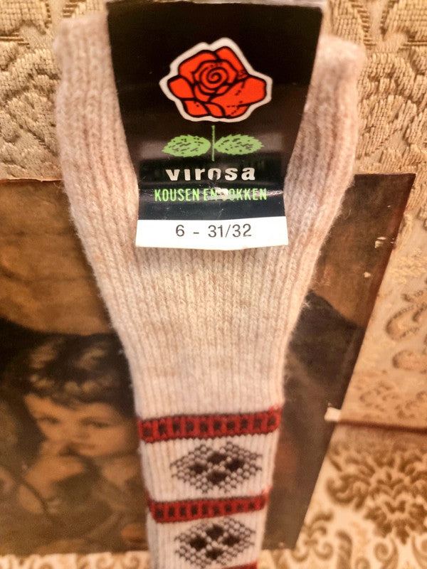 Vintage Deadstock 70's / 80's Knee Length Socks