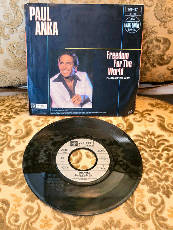 Paul Anka – Freedom For The World Vinyl Record