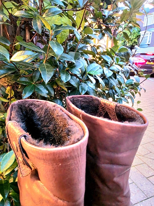 Vintage 80´s Leather Boots