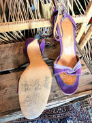 Vintage 70's Sandal Heel Shoes