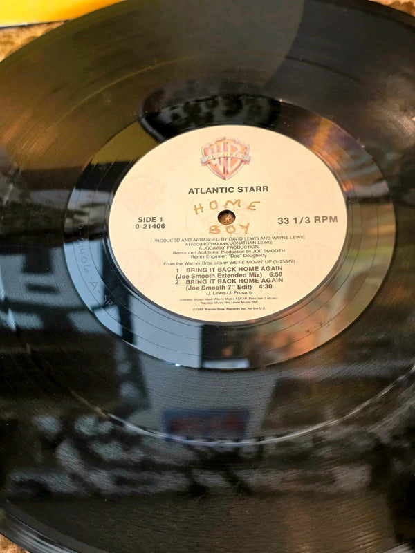 Atlantic Starr – Bring It Back Home Again Vinyl Record