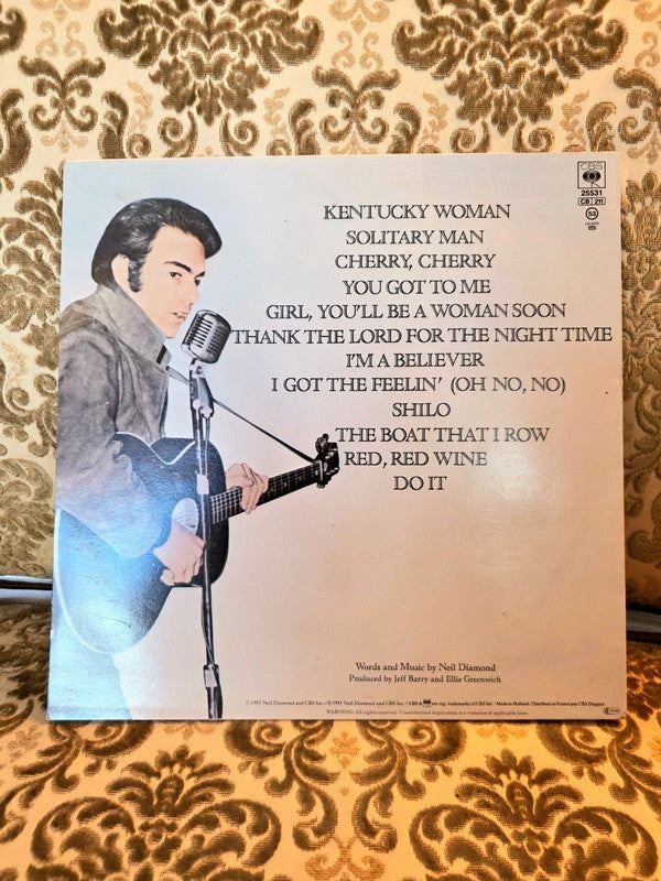 Neil Diamond – Classics The Early Years VInyl Record