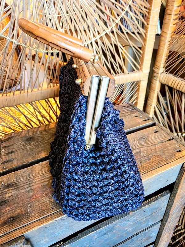 Vintage 60's Crochet Handbag