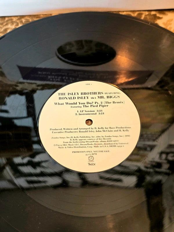 The Isley Brothers – What Would You Do?Pt. 2 The Remix Vinyl Record