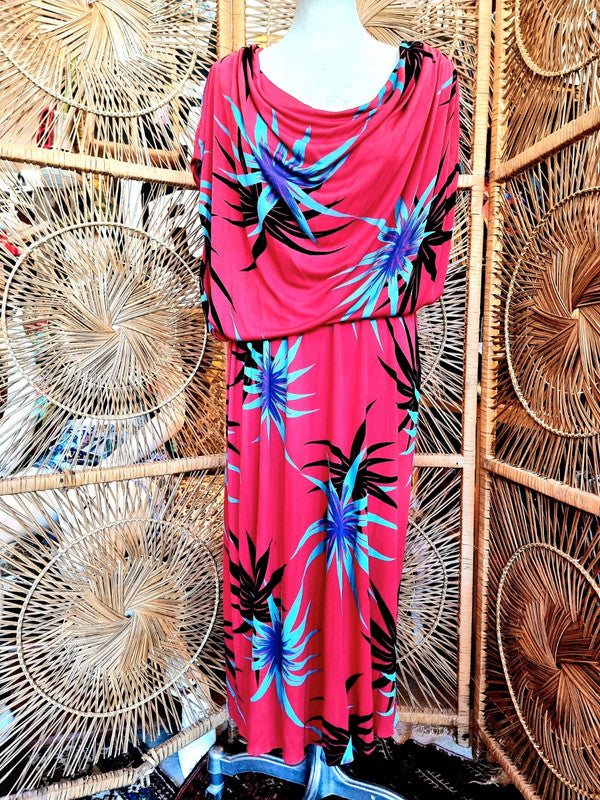 Vintage 80's Plunge Dress