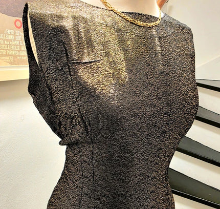 Vintage 50's / 60's Glitter Wiggle Dress