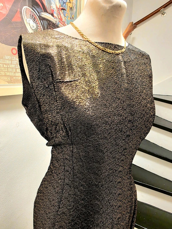 Vintage 50's / 60's Glitter Wiggle Dress