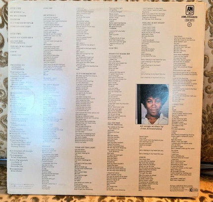 Joan Armatrading – Me Myself I Vinyl Record