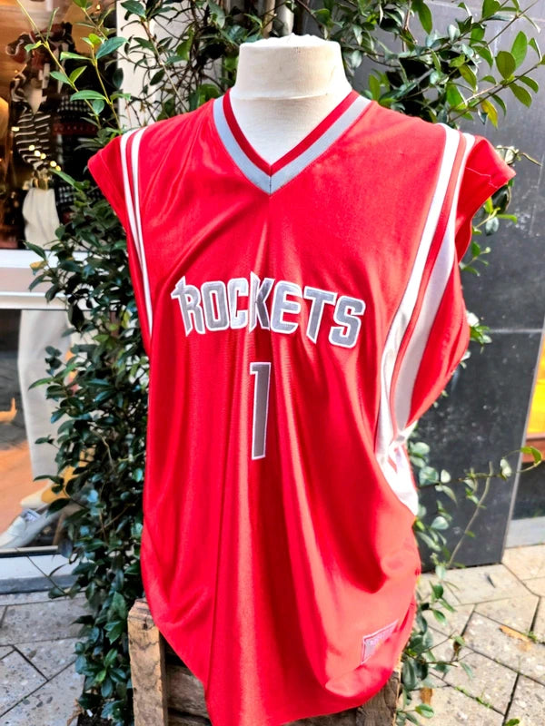 Vintage 2000's Rockets McGrady Basketball Jersey