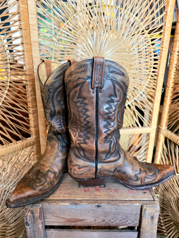 Vintage 70's Mezcalero Cowboy Boots