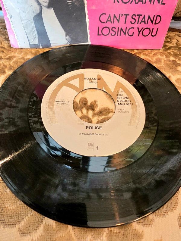 The Police – Roxanne / Can't Stand Losing You Vinyl Record