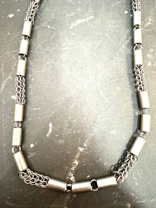 Vintage Stainless Steel Necklace