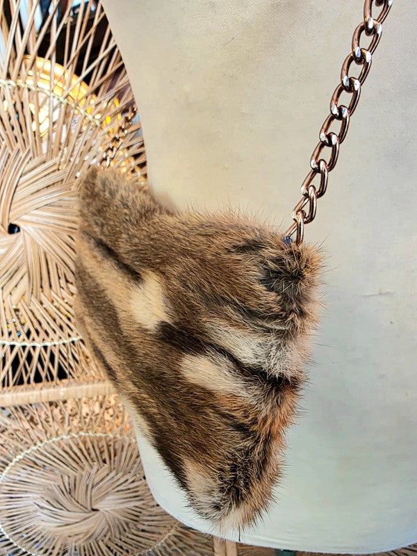 Vintage Custom Fur Handbag