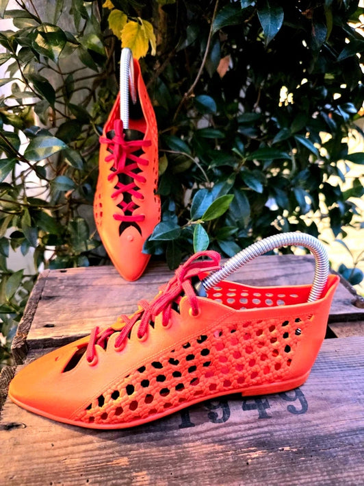 Vintage Deadstock Brand 80's Medusa Style Carol Rubber Shoes