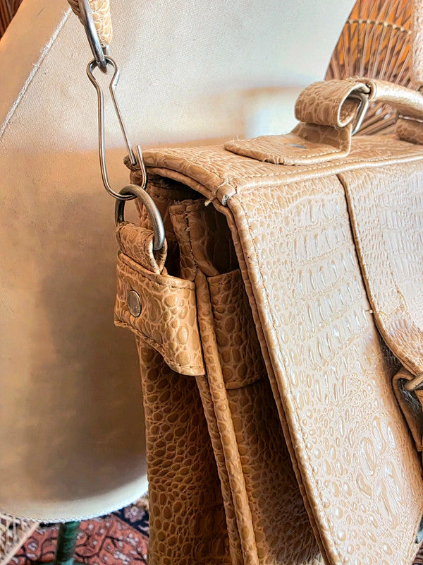Vintage 80's Bugatti Shoulder Bag