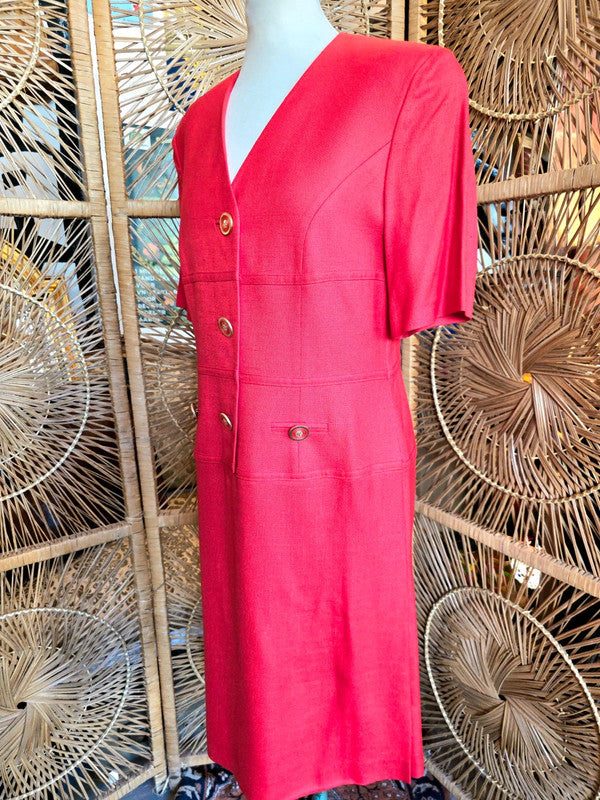 Vintage 80's Louis Féraud Dress