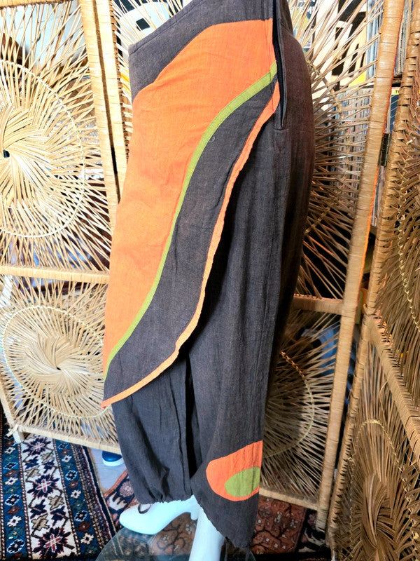 Vintage 90's Chaitanya Front Wrap Trousers