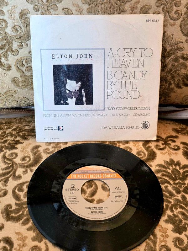 Elton John – Cry To Heaven Vinyl Record