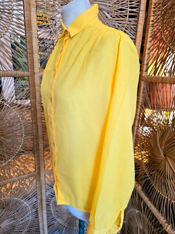 Vintage 70s Stewardess Shirt - Blouse