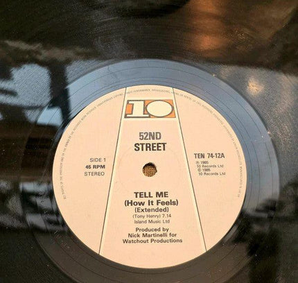 52nd Street – Tell Me (How It Feels) VInyl Record - Yatva