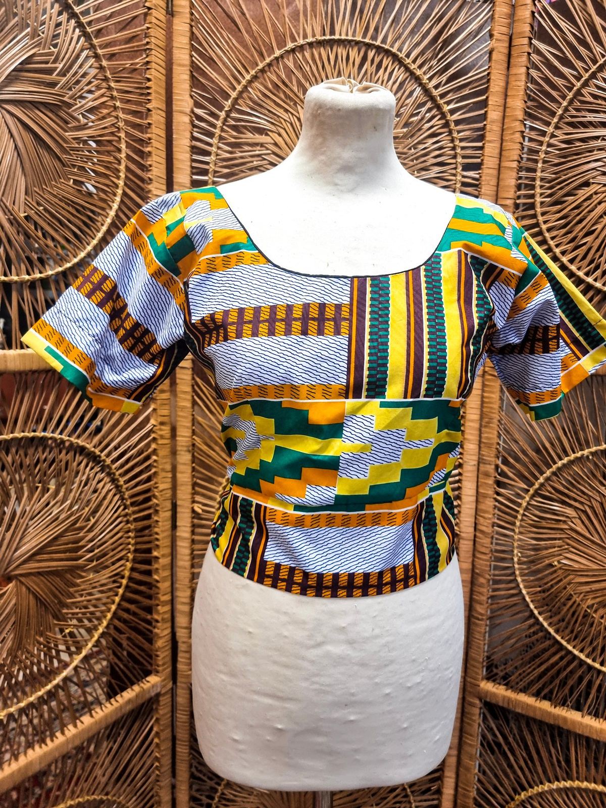 Brand New M.I.A. Made in Africa Crop Top