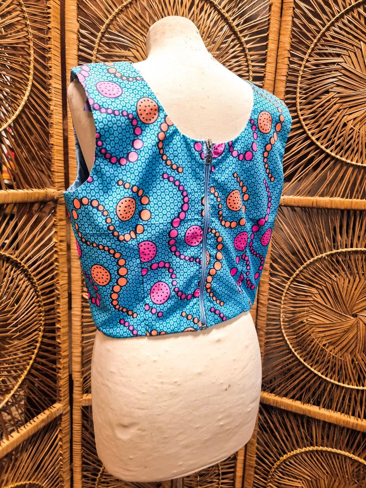 Brand New M.I.A Made in Africa Crop Top
