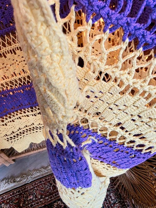 Vintage 60's/70's Crochet Blanket