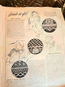 Vintage 1953 Mon Ouvrage Magazine