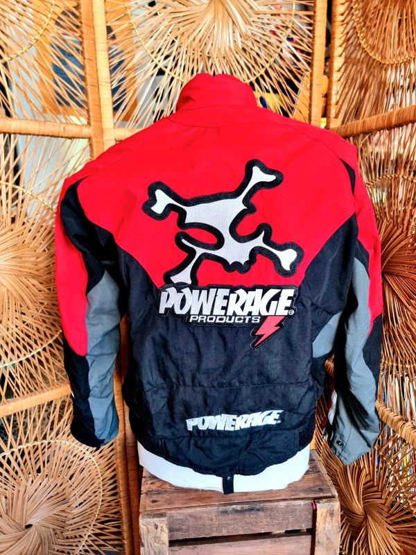 YatvaVintage: JWJ10: Vintage 80s/90s Powerage Biker Jacket