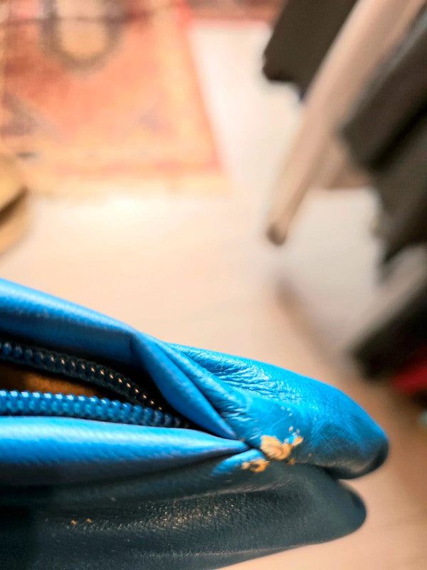 Vintage 80's Faux Leather Shoulder Bag