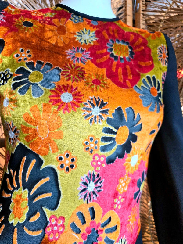 Vintage RARE 60s/ 70s Palazzo Jumpsuit Glam