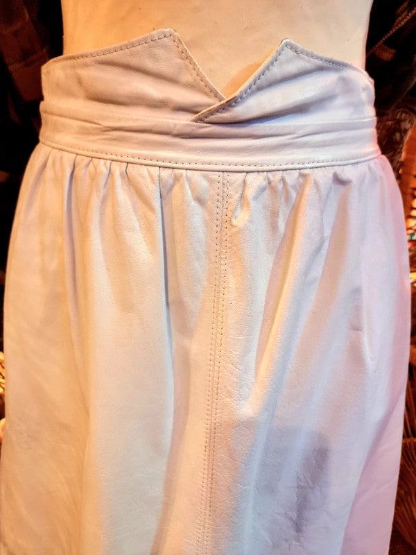 Vintage 80's Leather Skirt