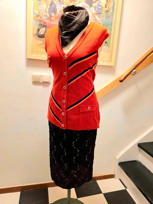 Vintage 70's 4 Castella Gillet / Waistcoat