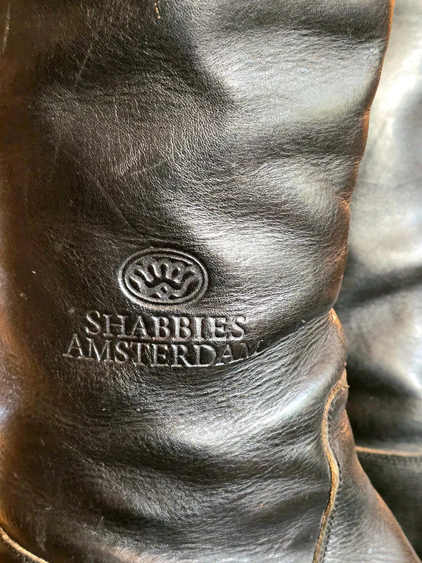 Vintage Shabbies Amsterdam Knee High Leather Boots