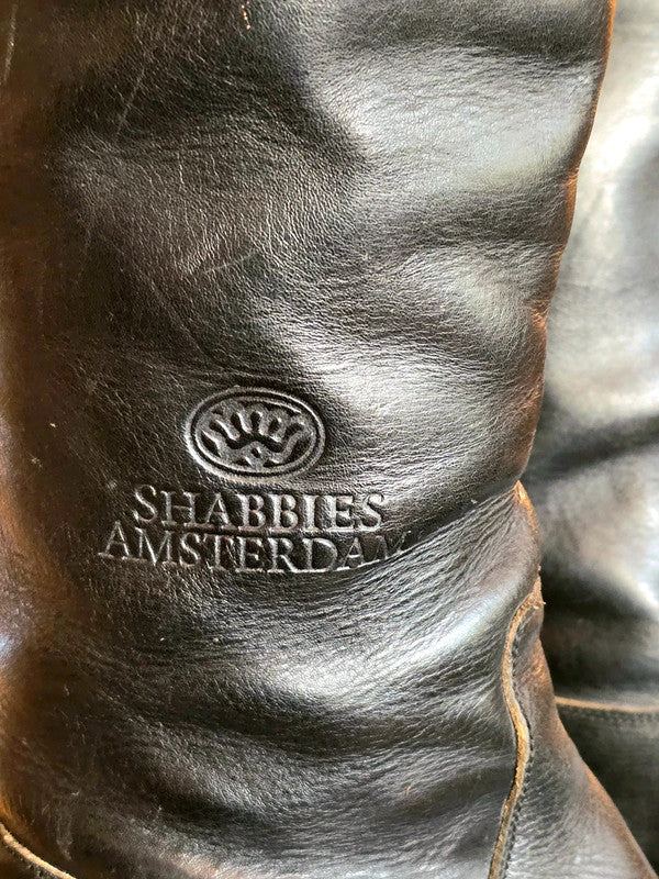 Vintage Shabbies Amsterdam Knee High Leather Boots