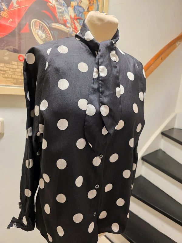 Vintage 80's Polka Dots Shirt