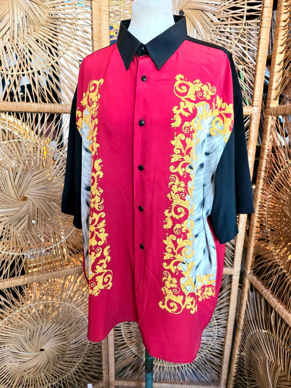 Vintage 80´s Azue Oversize Shirt