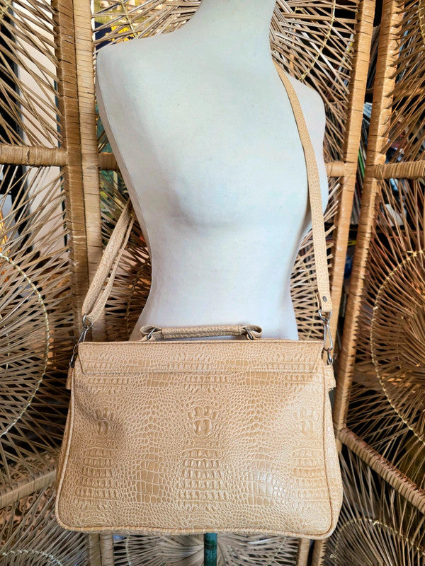 Vintage 80's Bugatti Shoulder Bag