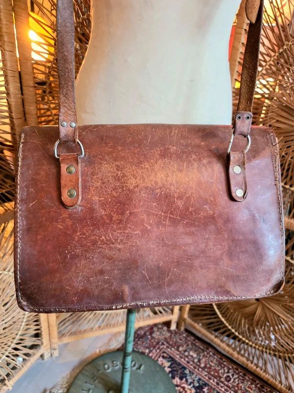 Vintage 60's / 70's Messenger Bag