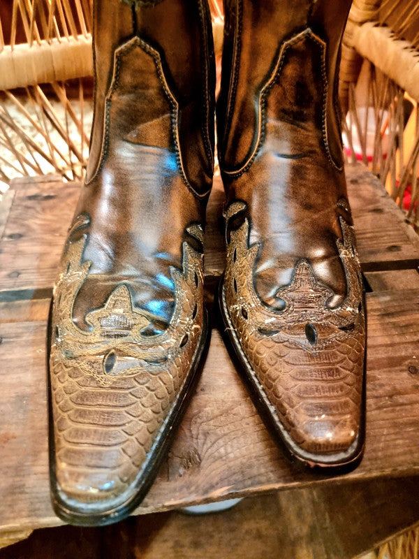 Vintage Coolman Cowboy Boots