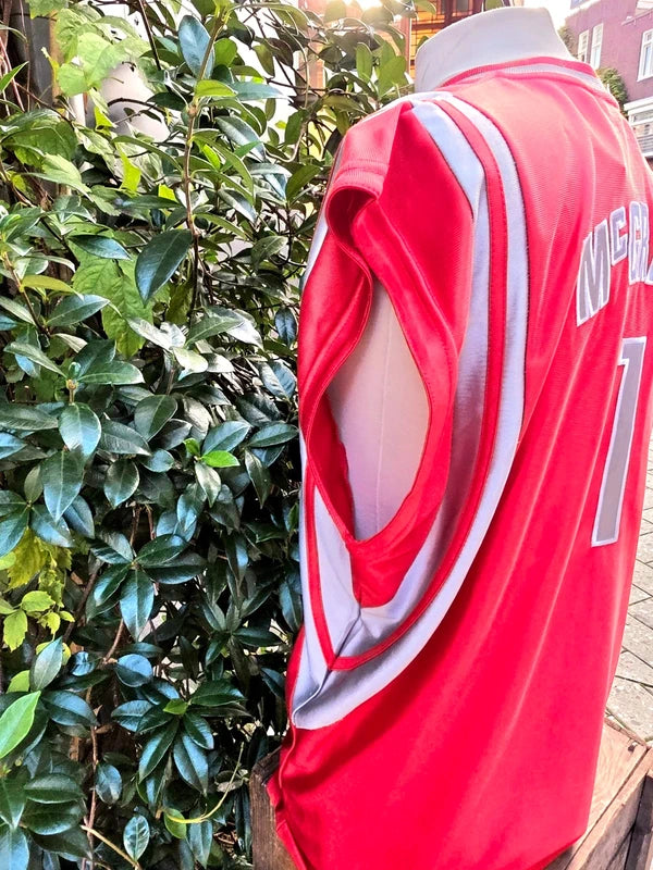Vintage 2000's Rockets McGrady Basketball Jersey