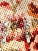 Vintage 80's Clip-On Earrings