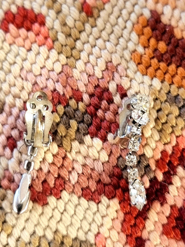 Vintage 80's Clip-On Earrings