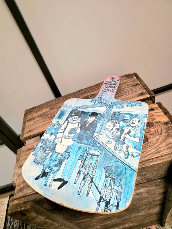 Vintage British-Made Cutting Board