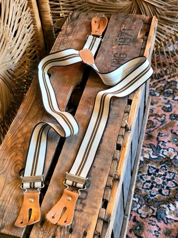Vintage 60's/70's Striped Braces